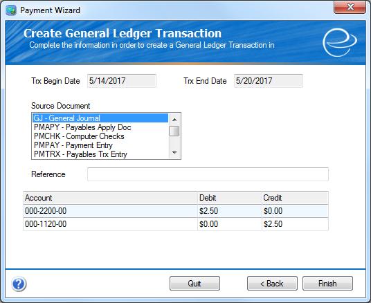 If you wish to specify settings that will help to identify the check transaction, click the Advanced button and choose the desired settings.