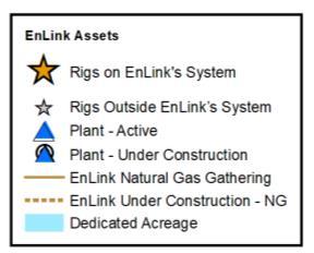 intends to build upon success of EnLink s Midland Basin Greater Chickadee crude oil gathering system Current Growth Drivers Size, scale, & diversification expected to propel volume and margin