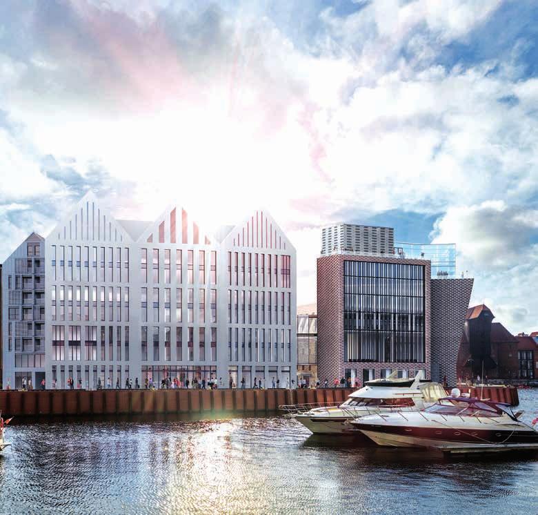 Reference Projects Hotel Special / Under development Granary Island, Gdansk Gross floor area: 13,700 m² Hotel brand: Holiday Inn Rooms: 236 Operator: InterContinental Hotels Group Completion: Q4/2018