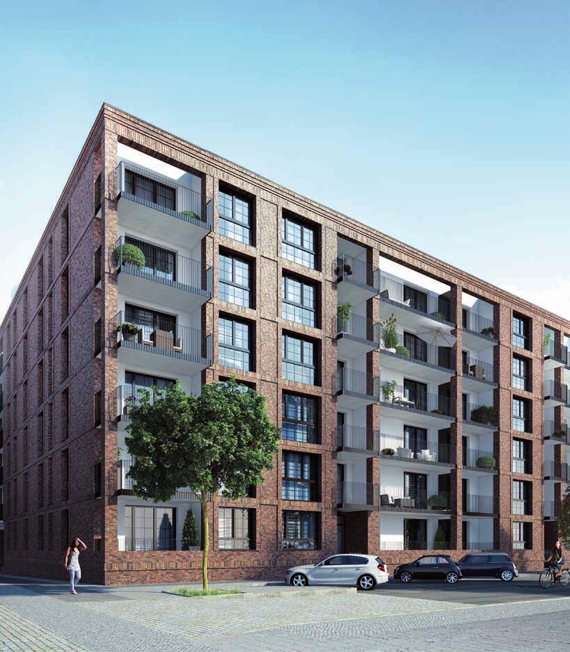 Reference Projects Residential / Under development The Brick (Kühnehöfe), Hamburg Gross floor area: approx. 8,400 m² No.