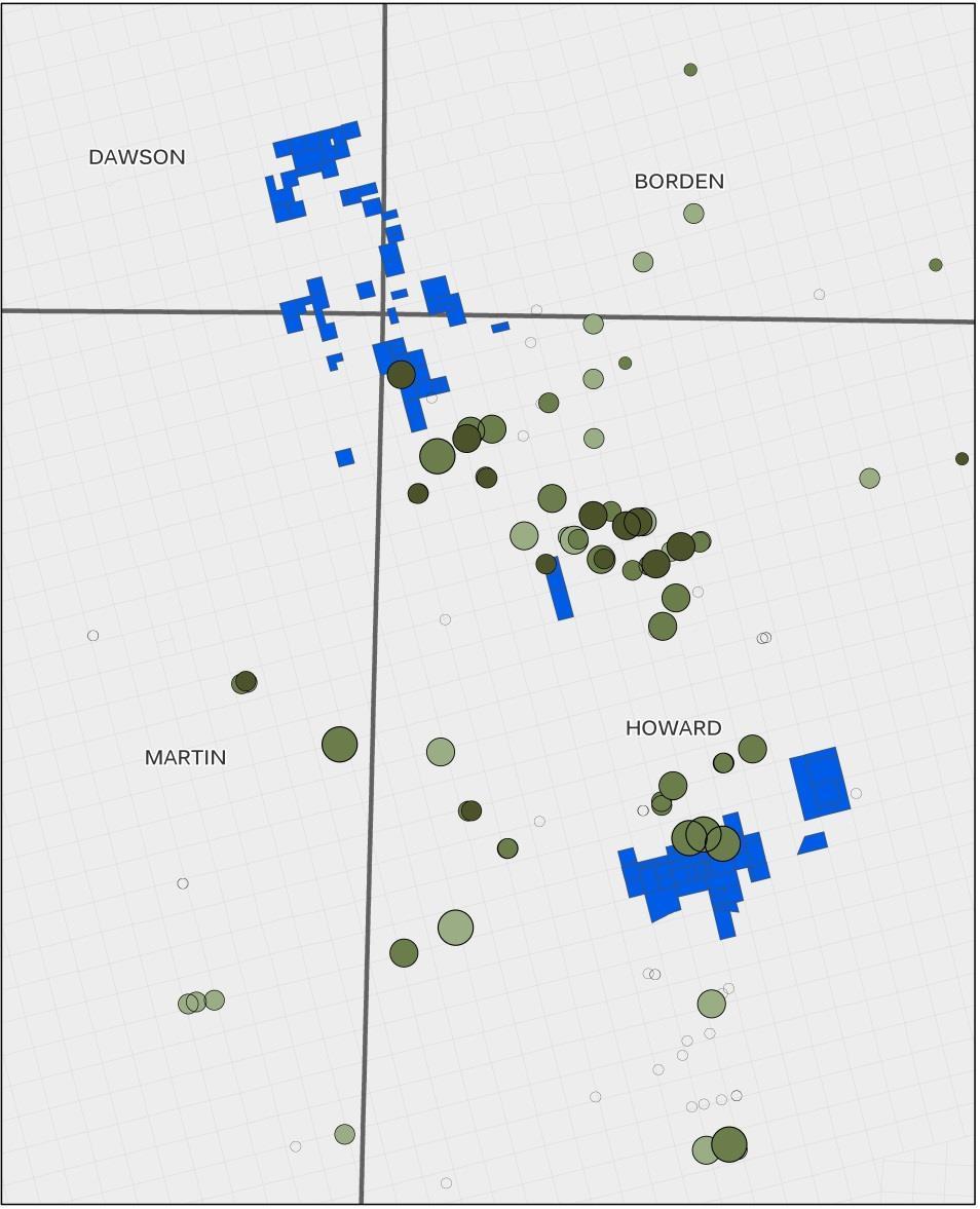BIG STAR ACREAGE SUMMARY Big Star Assets Provide a Substantial Footprint in Emerging Core Area (1) 17,298 gross / 14,089 net acres (> 80% operated; ~56% HBP) No drilling activity needed to hold