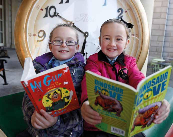 Our community Two participants in the Time to Read programme As a pillar bank in Ireland, AIB can play an important role in supporting local communities.
