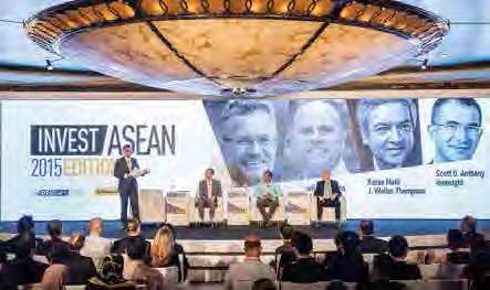 Annual Report 2015 MESSAGE TO SHAREHOLDERS ORGANISATION OVERVIEW STRATEGY & SUSTAINABILITY LEADERSHIP & PEOPLE Global Banking The overall success of the Invest ASEAN conference has made a strong