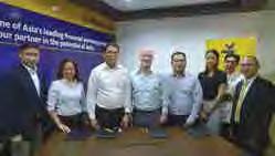 Annual Report 2015 MESSAGE TO SHAREHOLDERS ORGANISATION OVERVIEW STRATEGY & SUSTAINABILITY LEADERSHIP & PEOPLE Event Highlights 2015 Jul Aug 7 JULY Maybank Philippines signed a deal with Tanay Rural