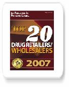 And Are Recognized by Our Customers as a Leader Ranked #1 of Top 20 Drug Retailers/Wholesalers in May/June 2007 edition of Private Label MPT earned 7 Best in KLAS/Category Leader solutions* Overall