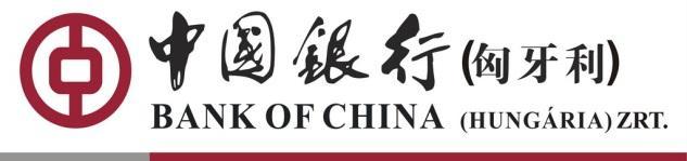 Report of Bank of China (Hungária) Zrt.