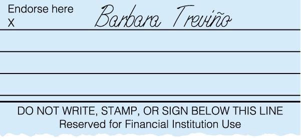 A restrictive endorsement restricts further transfer of a check s ownership. This is the most secure way to endorse a check.
