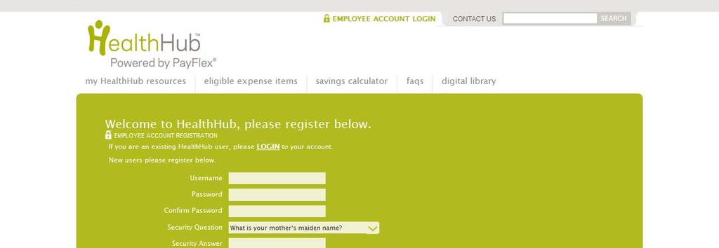 The final step in the registration process is to identify your: Web Portal Username Web