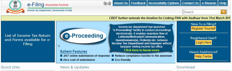 Topic 2: FOR E-FILING ITR ONLINE 2.1 Who Should e-file Online filing of tax returns is easy and can be done by most assessees Assessee with a total income of Rs.