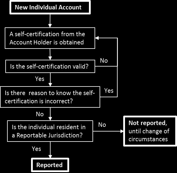 The figure below sets out the Due Diligence process for New Individual Accounts: 9.