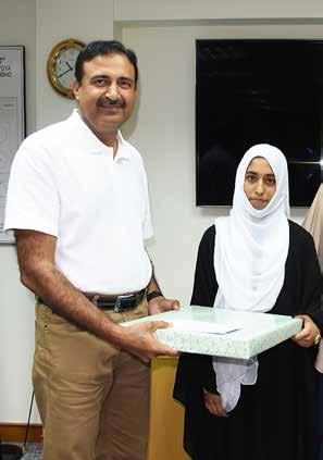 Two of the matriculation students have shown remarkable performance and have scored 1055 and 1021 marks respectively from the