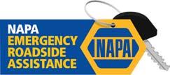 NAPA EMERGENCY ROADSIDE ASSISTANCE PROGRAM The NAPA Emergency Roadside Assistance Program ( Program ) is made available exclusively through authorized NAPA AUTOPRO and NAPA AutoCare service