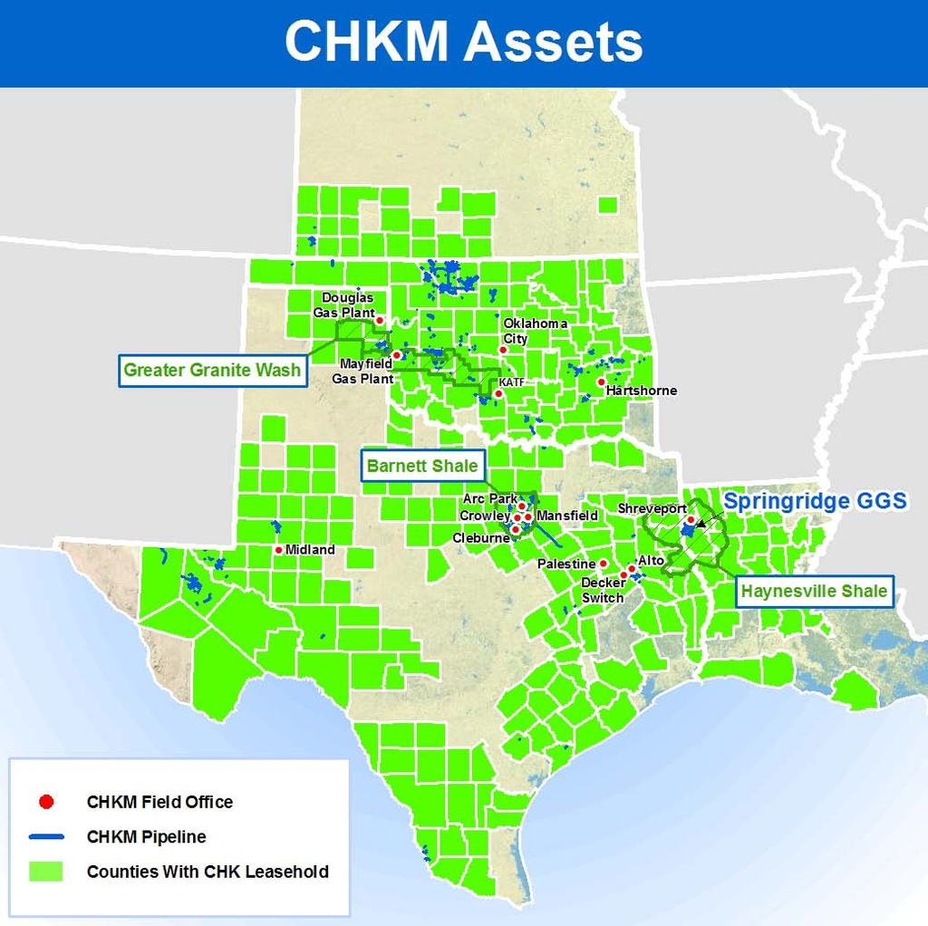 Expanding Asset Base High quality, scalable asset base High growth unconventional plays Key Operating Data (1) Invested Capital: ~$2.7 billion Dedicated Acreage: ~2.