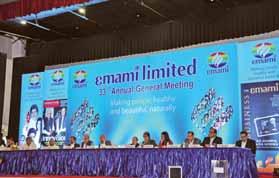 Update Management Discussion and Analysis International marketing division Emami is present in more than 60 countries with a strong presence in GCC countries, Bangladesh, Russia and South Asia.