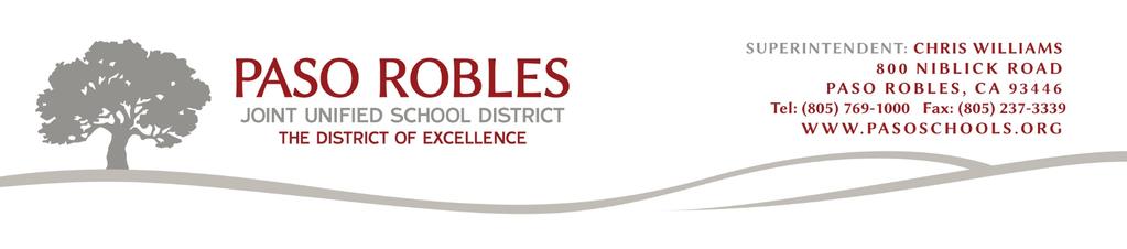 This section of the Paso Robles Joint Unified School District annual financial report presents a discussion and analysis of the District's financial performance during the fiscal year (FY) that ended