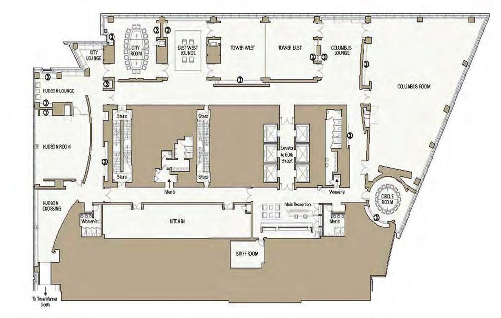 TIME WARNER FLOOR PLAN 60 Columbus Circle, 10th Floor EAST/WEST LOUNGE CITY Europe and India Fund