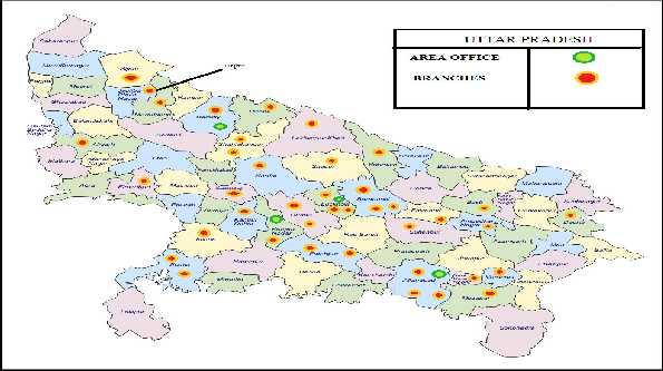 Operational Areas & coverage of MFSL across three states in India Margdarshak