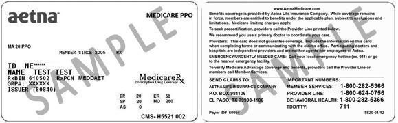 Chapter 1: Getting started as a member Addendum B at the back of this Evidence of Coverage lists the Aetna Medicare (PPO) service areas.