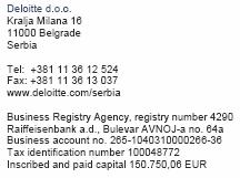 INDEPENDENT AUDITORS REPORT To the Board of Directors and Shareholders of Zepter banka A.D., Beograd We have audited the accompanying financial statements (page 3 to 36) of Zepter banka A.D., Beograd