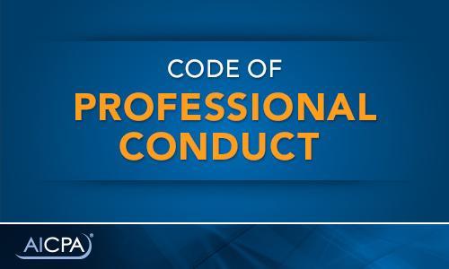 AICPA Code of Professional Conduct Effective December 15, 2014.