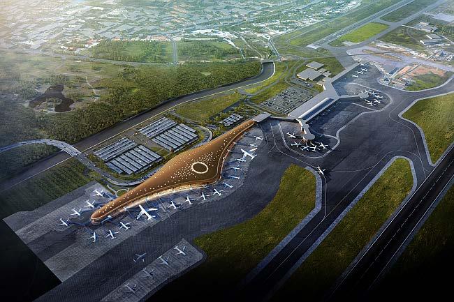 TOCUMEN INTERNATIONAL AIRPORT EXPANSION 3 phase expansion Phase 1. Passenger terminal; Phase 2.