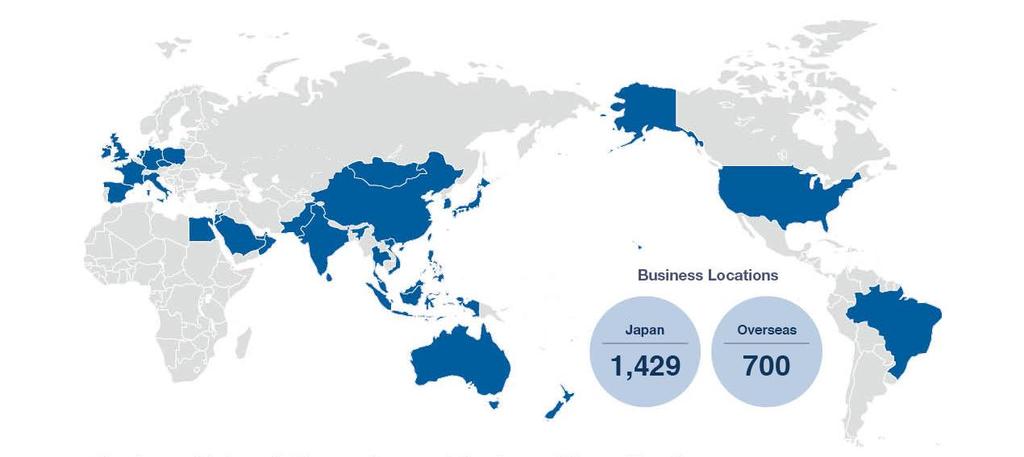 expanding operations in 36 countries