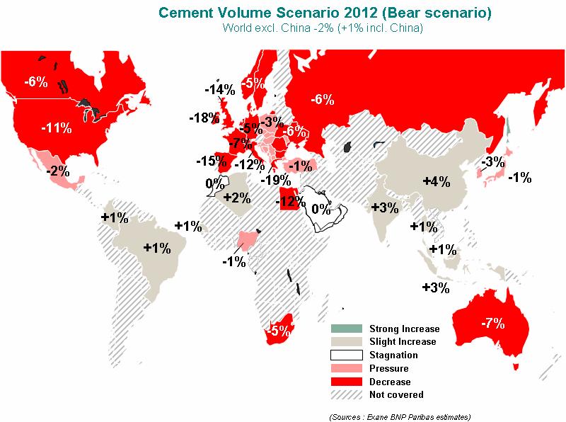 bear case) 20 PESSIMISTIC SCENARIO: Volume declines in developed markets but not as bad as 2009 (base is much lower) A new round of cost cutting