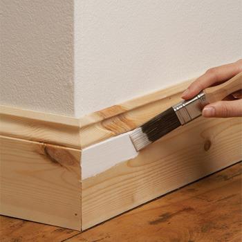 This will ensure that you do not have to use excess layers to hide holes and bumps. Using wood filler before painting is a quick and easy job.