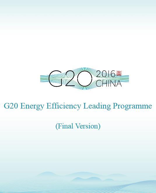 El EELP del G20 destaca la financiación EE Investment Context: As the world's major economies, the economically attractive opportunity to invest in energy efficiency creates market demand for finance