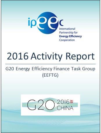 El reporte de las actividades del EEFTG ofrece información más detallada Using the voluntary Principles for G20 countries as a guiding frame of reference, in 2016, EEFTG was able to channel its
