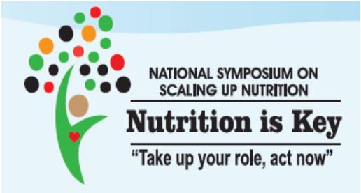 (multi-sectoral) National Nutrition Plan of Action 2012 to 2017, launched during 1 st National Nutrition Symposium (November 2012).