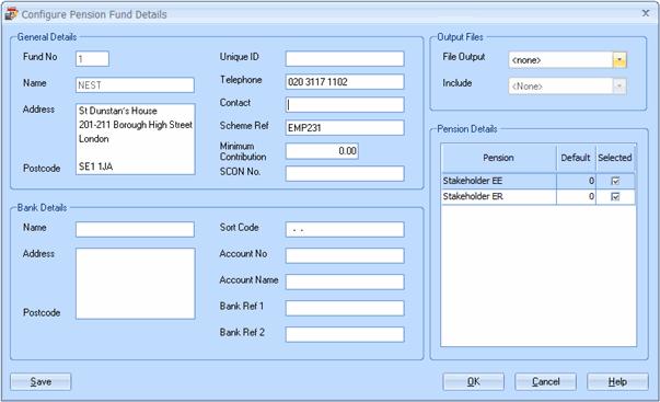Configure and Assign Pension Deductions to a Pension Fund This feature assists you with your Pension reporting.