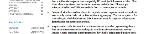 infrastructure debt over the 30 year period 1983-2012H1» The Study reflects