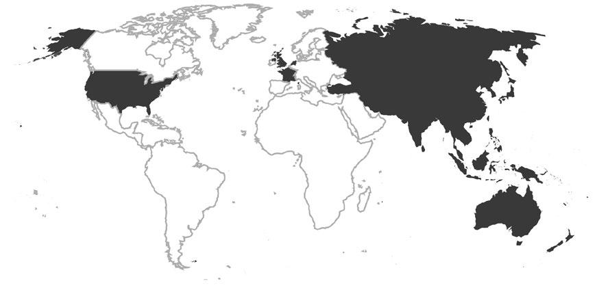 The shaded areas of the map indicate ESCAP members and associate members.