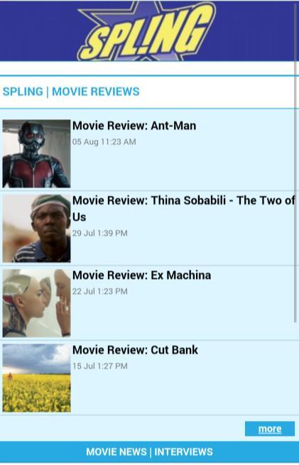 SPLING Spling Movies offers a content rich experience for film enthusiasts.