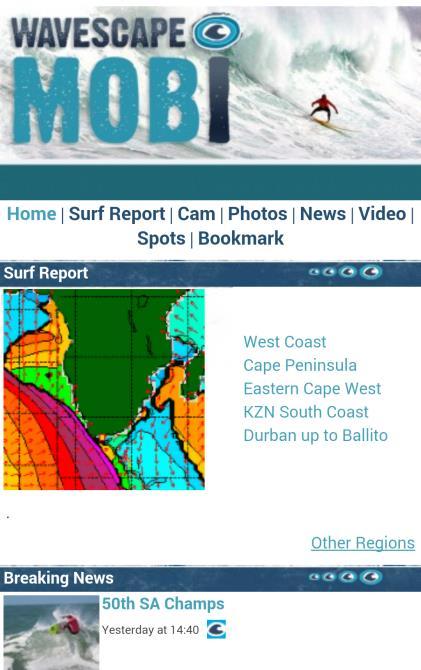 WAVESCAPE Operated by Wavescape Media, Wavescape is a surf forecasting and coastal lifestyle website providing coastal weather forecasts and surf forecasts as well as the latest surf news and views