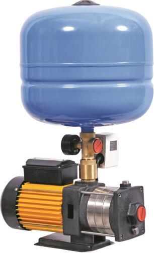 6. Pressure Booster Pumps Pressure Booster Pump is multi stage horizontal Monoblock Pumpsets. A water pressure booster pump can increase the water pressure coming out.
