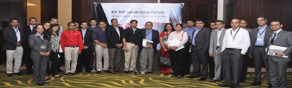 About the GIC Forum The EY GIC Leadership Forum, facilitated by EY, is a forum for senior leaders of GICs across India. Currently, it has 30+ senior leaders of leading GICs as its members.