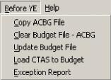 County Budgeting immediately posts those transactions to the GL without any further interaction from the user.