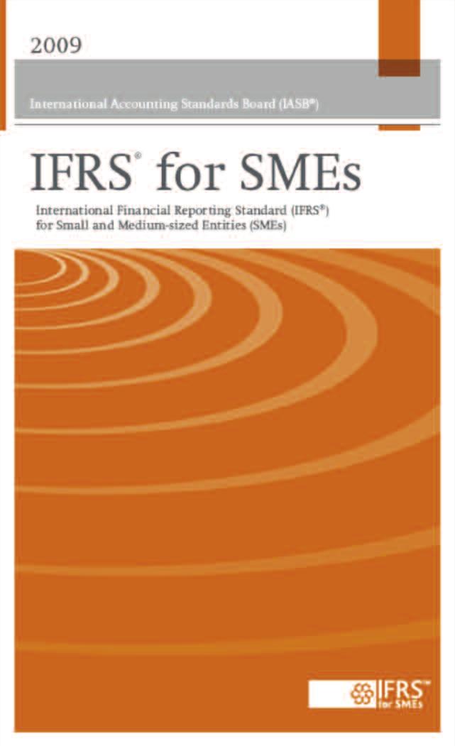 About the new Standard What does the IFRS for SMEs look like? The IFRS for SMEs is a self-contained standard of less than 230 pages built on the foundation of full IFRS.