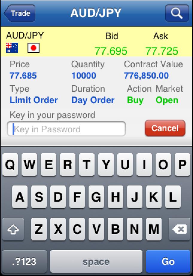 Order Confirmation The order confirmation page is used as a confirmation check for the submitted order.