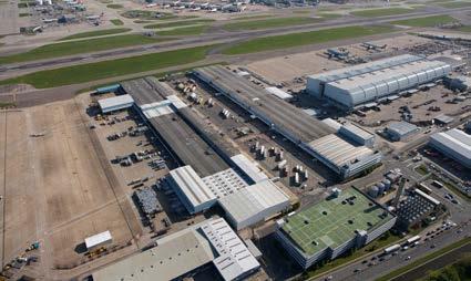 1.2m potential rent (c 7m cost to complete) Further opportunities from land owned or under option Significant longer-term potential from redevelopment of Heathrow Cargo Centre Heathrow Airport