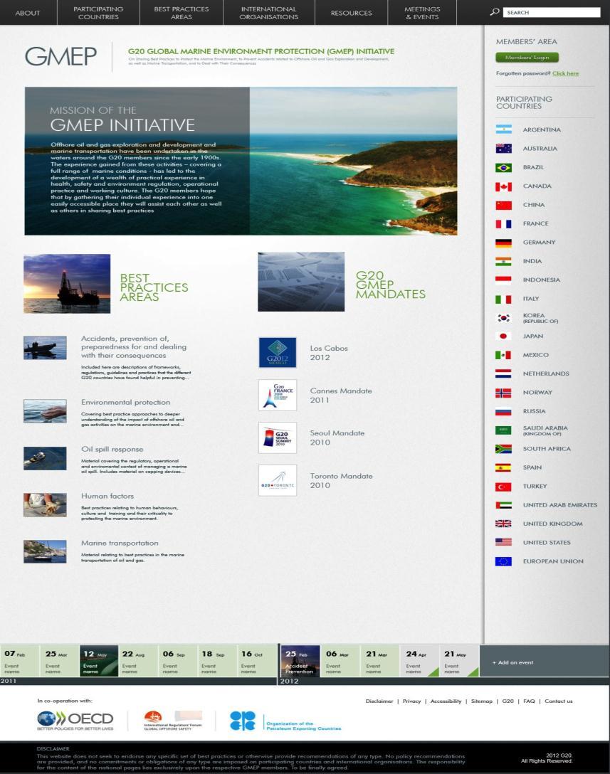 GMEP Website is dedicated to the GMEP country experiences which may help