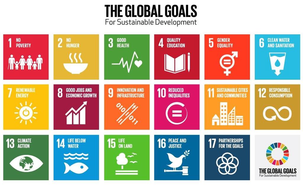 Sustainable Development Goals (SDGs) World Leaders have committed to 17 Global Goals and 169 Targets to achieve 3 extraordinary things in the next 15