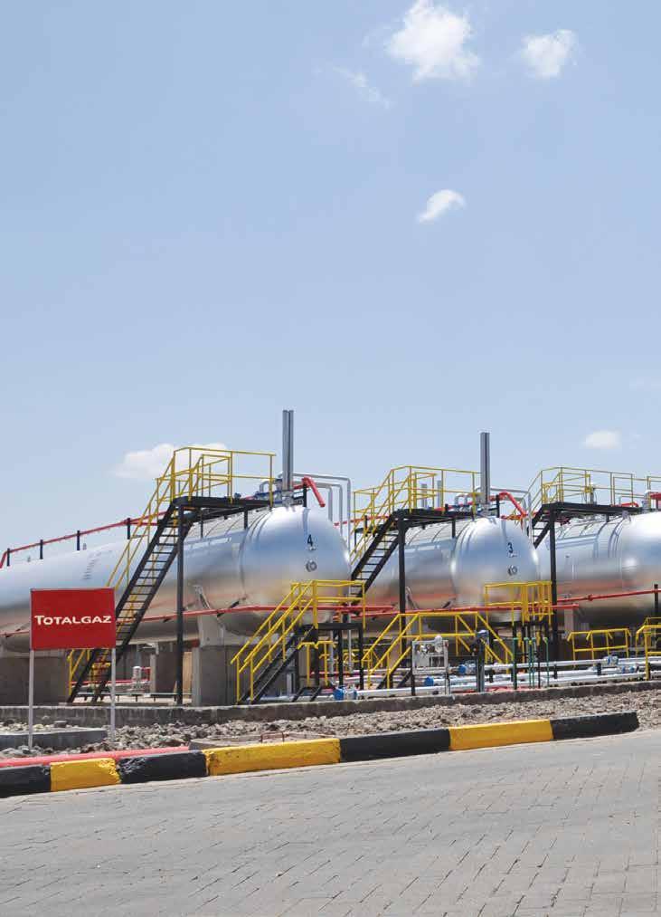 To further increase our Liquefied Petroleum Gas (LPG) distribution capacity, we have installed two more bulk LPG storage tanks at our Nairobi LPG Plant in Industrial Area.