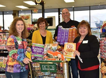 In addition, State Bank of Cross Plains donated more than $15,000 to local food pantries during the year our largest area of giving.