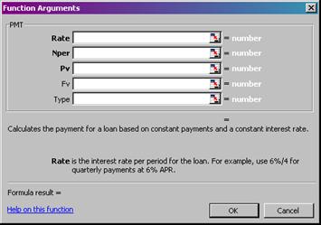 Financial Built-in Functions The financial functions can be isolated in Excel.