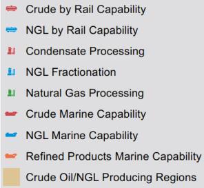 3 mmb/d Supply & Logistics Total Enterprise Value: ~$31B (2) PAA Total Assets: ~$25B (3) Key Takeaways: 1. Highly integrated U.S. crude oil pipeline & terminal system 2.