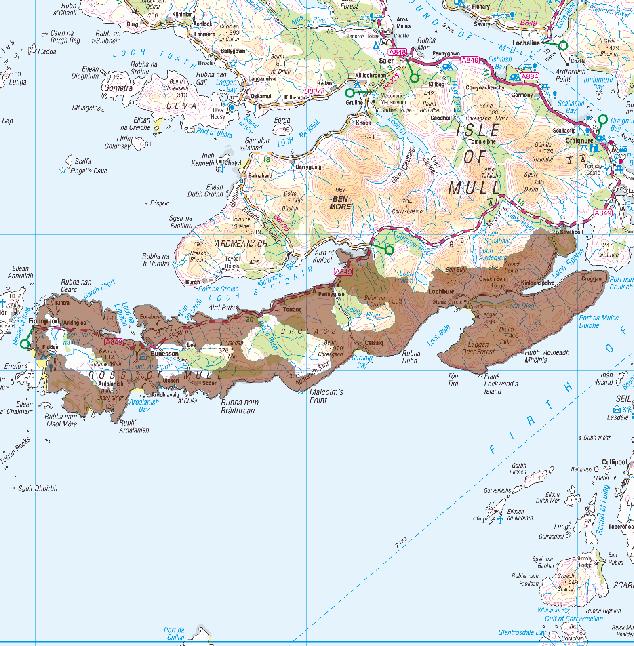 Ross of Mull (Potentially Vulnerable Area 01/30) Local authority Main catchment Argyll and Bute Council Island of Mull coastal Background This Potentially Vulnerable Area isapproximately 194km 2 and