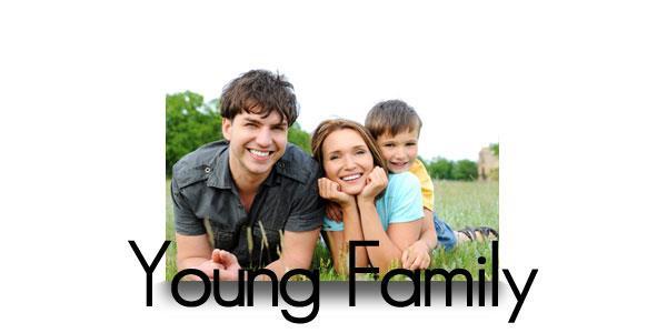 The young family stage is typically a period where life changes forever with the birth of a child.